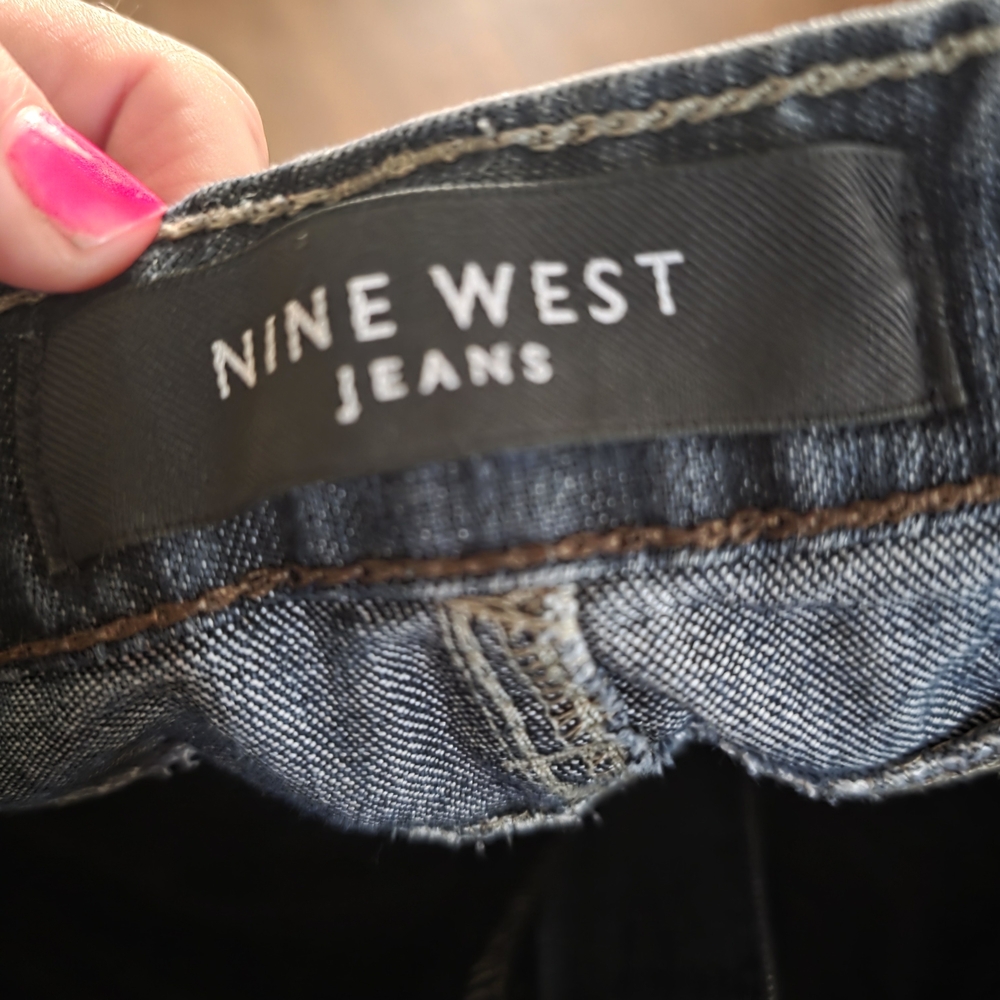 Nine West Women's Dark Blue Bootcut Jeans - Picture 5 of 5